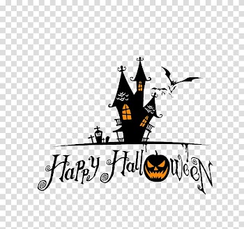 Halloween House transparent background PNG clipart