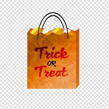 Halloween Icon Set Free, TrickorTreatBag transparent background PNG clipart