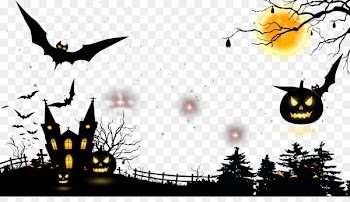 Halloween Illustration - Bat Crazy Halloween 
