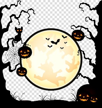 Halloween Illustration, Foreign Halloween material transparent background PNG clipart