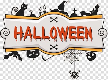 Halloween illustration, Halloween costume Banner, Halloween transparent background PNG clipart
