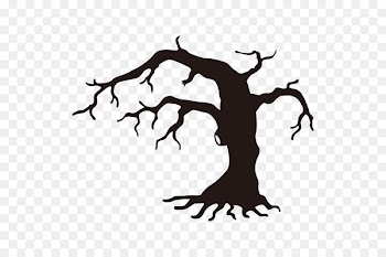 Halloween Image Tree Vector graphics Drawing -  