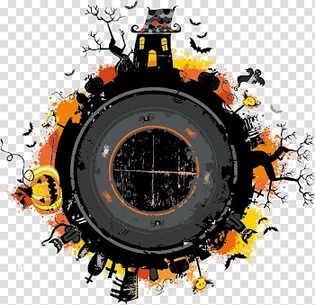 Halloween Jack-o'-lantern Euclidean Illustration, Halloween transparent background PNG clipart