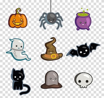 Halloween Jack-o'-lantern Icon, Halloween transparent background PNG clipart