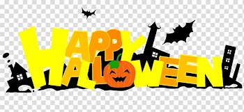 Halloween Jack-o'-lantern Party, Halloween,happy,Cartoon transparent background PNG clipart