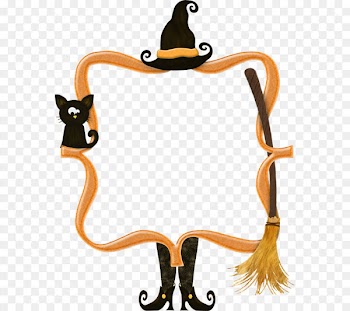 Halloween Jack-o'-lantern Pumpkin Clip art - Sorcerer border 