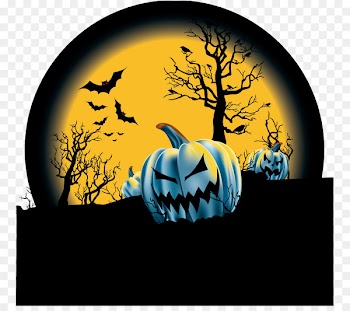 Halloween Jack-o-lantern Pumpkin - Halloween background material 