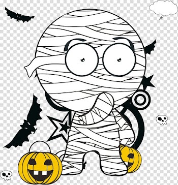 Halloween Jack-o'-lantern Pumpkin , Halloween design elements transparent background PNG clipart