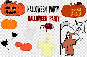 Halloween Jack-o'-lantern Pumpkin , Halloween transparent background PNG clipart