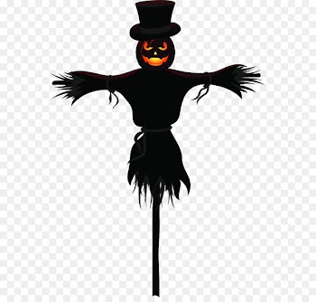 Halloween Jack-o-lantern Pumpkin Holiday - Horror Scarecrow 