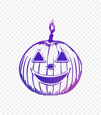 Halloween Jack-o'-lantern Pumpkin Illustration -  