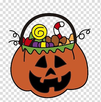 Halloween Jack-o'-lantern Pumpkin Trick-or-treating Calabaza, trick or treat transparent background PNG clipart