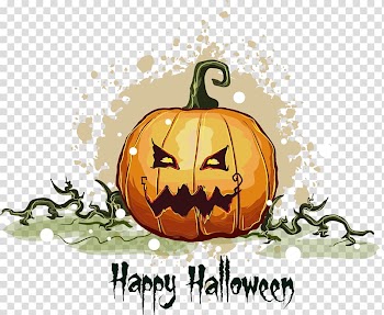 Halloween Jack-o'-lantern Trick-or-treating, Halloween sign transparent background PNG clipart