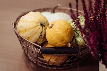 Halloween kitchen decoration closeup 2