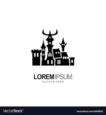 halloween logo house of horror design