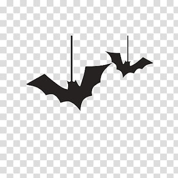Halloween Mega, black bat arts transparent background PNG clipart
