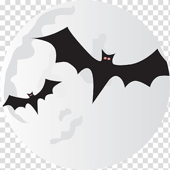 Halloween Mega, black bats illustration transparent background PNG clipart