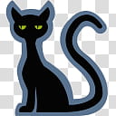 Halloween Mega, black cat art transparent background PNG clipart