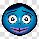 Halloween Mega, blue monster transparent background PNG clipart