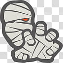 Halloween Mega, mummy illustration transparent background PNG clipart