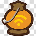 Halloween Mega, orange and brown wifi log illustration transparent background PNG clipart