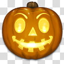 Halloween Mega, orange pumpkin illustration transparent background PNG clipart