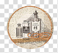 Halloween Mega, three poison bottles illustration transparent background PNG clipart