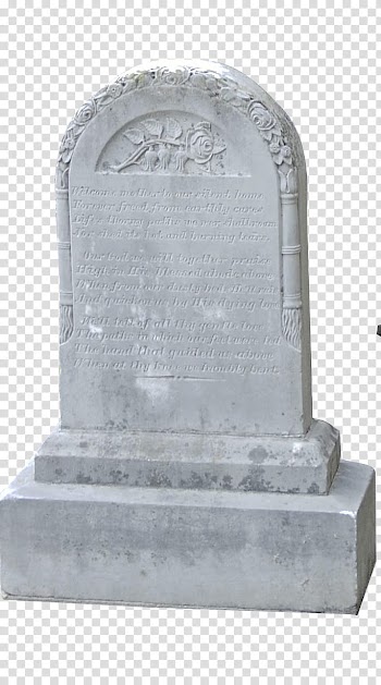 Halloween Mega, white concrete tombstone illustration transparent background PNG clipart