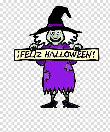 Halloween MichellEditions, Feliz Halloween illustration transparent background PNG clipart