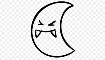 Halloween Moon Computer Icons - crescent cartoon 