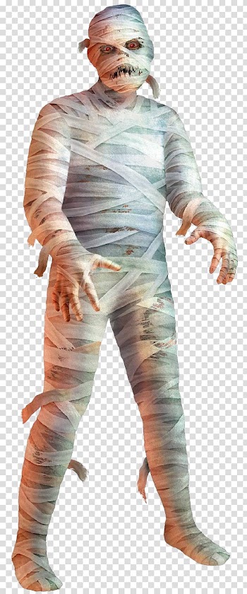 Halloween, mummy illustration transparent background PNG clipart