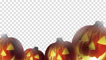 HALLOWEEN O, Jack-O'-Lantern transparent background PNG clipart
