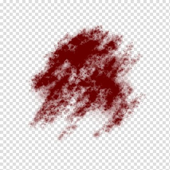 HALLOWEEN O, red blood artwork transparent background PNG clipart
