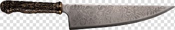 HALLOWEEN O, silver knife transparent background PNG clipart