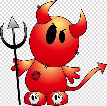 Halloween , Orange monster transparent background PNG clipart