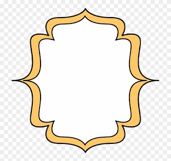 Halloween Page Border - Orange Frame Clip Art