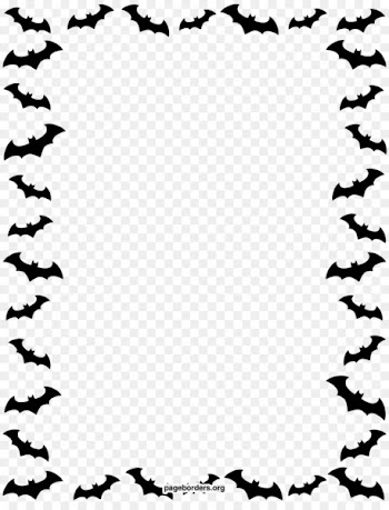 Halloween Paper Jack-o-lantern Clip art - Halloween Border Transparent Background 