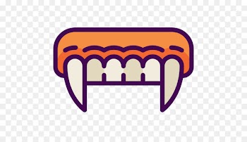 Halloween Party Icon - False teeth accessories 