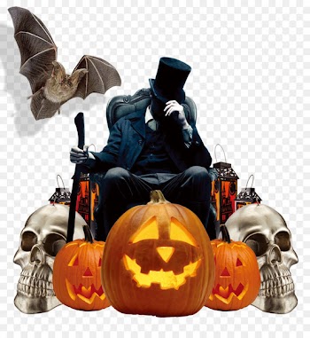 Halloween Party Poster Flyer - Halloween shape 