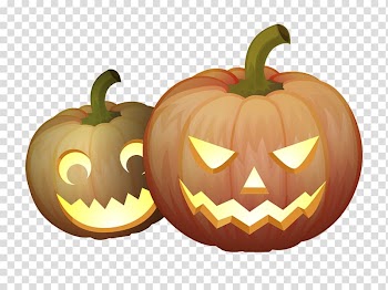 Halloween Party Pumpkin Jack-o'-lantern, Halloween design elements transparent background PNG clipart