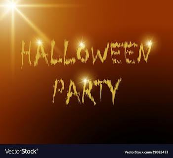 halloween party text effect 2021