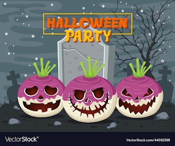 halloween party turnip in the old days element