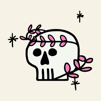 Halloween PSD sticker, skull spooky hand… | Free stock illustration | High Resolution graphic