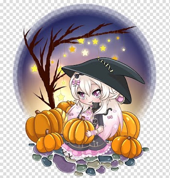 Halloween Pumpkin Cartoon Desktop , love hina transparent background PNG clipart