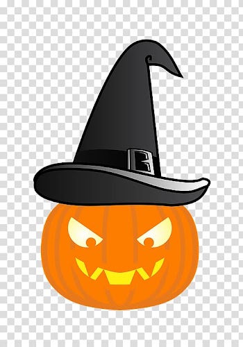 Halloween Pumpkin Hat, Halloween transparent background PNG clipart