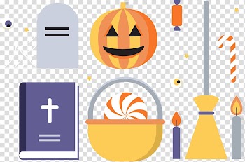 Halloween Pumpkin Icon, Church supplies transparent background PNG clipart