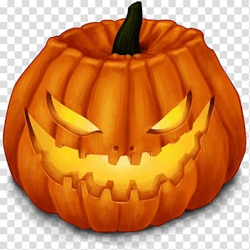 Halloween Pumpkin Jack-o'-lantern Icon, pumpkin lantern transparent background PNG clipart