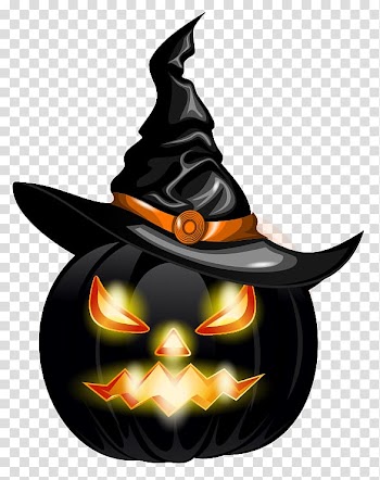 Halloween Pumpkin Jack-o\'-lantern Party witch, Uka Uka transparent background PNG clipart