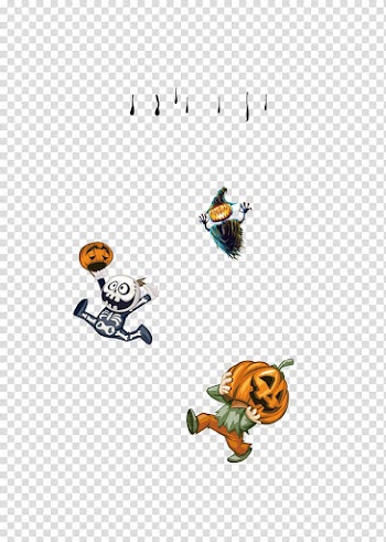 Halloween Pumpkin Jack-o-lantern Scarecrow, Halloween Pumpkin Man transparent background PNG clipart