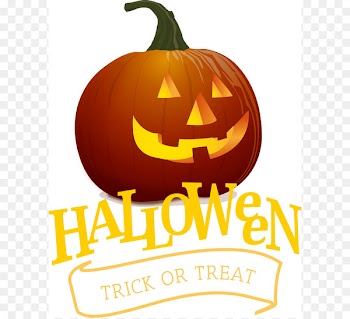 Halloween pumpkin painted cartoon 